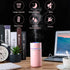 Colorful Cool Mini Humidifier, Humidifier for Car, Office Room, Bedroom,etc. Auto Shut-Off, 2 Mist Modes, Super Quiet. Pink...
