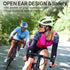 Open Ear Headphones Wireless Bluetooth,Air Conduction Earbuds Bluetooth 5.3 For Sports,20h Playtime Touch Control Headset For Running,Cycling,Hiki...