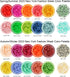 JQEEYGV Bracelet Making Kit 3 Boxes - 11,000pcs Clay Beads - 48 Fashion Colors Beads for Friendship Bracelet Kit - Polymer Heishi Letter Beads for...