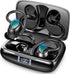 Wireless Earbud Sport, Wireless Headphones Bluetooth 5.3 Over Ear IP7 Waterproof, In Ear Wireless Earphones Sports with Dual LED Display, Bass Ove...