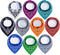 Maiwa 10 Pack Baby Triangle Bandana Bibs for Boys Girls for Drool Teething Eating with Snaps...