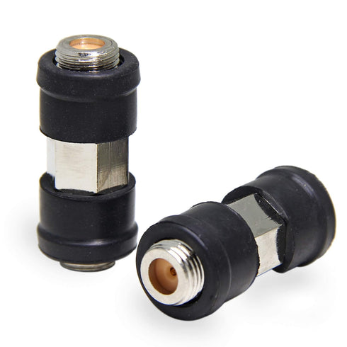 Outdoor Coaxial Cable Connector, 2-Pack RG6 Coax Coupler Barrel, F Female to Female Extension Connector 3GHz Weatherproof for Outdoor RG6 Cable, T...