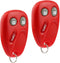 Key Fob Keyless Entry Remote fits Chevy Tahoe Suburban Silverado Avalanche Equinox SSR/GMC Sierra Yukon/Cadillac Escalade/Hummer H2 / Pontiac Torr...