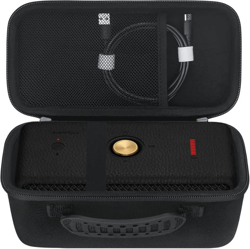 Carrying Case for Marshall Middleton Portable Bluetooth Speaker, Wireless Speaker Travel Protective Bag Storage Cover, Extra Mesh Pocket Fits Char...