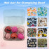 Bead Organizer Box, Small Clear Plastic Beads Storage Containers Box, Bead Organizers with Lid, Mini Storage Box Use for Diamond Art?DIY Crafts?Pi...