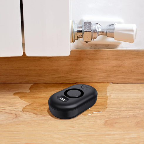Water Leak Detector Sensor Alarm: Home Water Flooding Monitor Smart Sink Overflow Monitoring Adjustable Wet Moisture Alert Pipe Leakage Drip Detec...