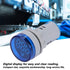 Voltmeter, LED Voltmeter Light Digital Display Dc Voltage Meter Display Voltage Meter Indicator Round Lamp Tester Wide Measurement Range of 6-100V...