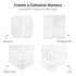 Ely’s & Co. Pack and Play Sheets, for Mini/Portable Crib, 2 Pack Fitted Playpen Play Yard Sheet Set Compatible with Graco Pack n Play, for Baby Bo...