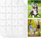 12 Sets Blank White Jigsaw Puzzles,Sublimation Puzzle Craft,White DIY Custom Puzzle for Heat Press Thermal Transfer Puzzle Craft(A5-20 Style)...