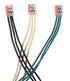 Push-in Electrical Connector, 22-12 AWG Solid, 3-Port, 50-Pack...