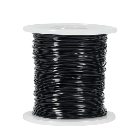 Tenn Well 20 Gauge Jewelry Wire, 328 Feet Soft Aluminum Craft Wire Beading Wire for Jewelry Making Supplies and Crafting (Black)...