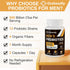 Probiotics for Men, Men Care Supplement, Gut health for men, 500 Billion CFUs & 12 Strains, Mens probiotic with Turmeric, Cranberry, Goji, for Dig...
