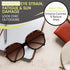Yogo Vision Polarized Sunglasses for Women Square Classic Trendy Stylish Sun Glasses 100% UV Protection...