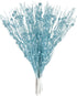 DearHouse 22 Pcs Pack Christmas Glitter Berries Stems,16.5 Artificial Christmas Picks for Festival Holiday Crafts and Home Decoration … (Blue)...