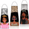 3 Pieces African Women Aprons Waterproof Black Girl Apron Adjustable African American Aprons Black Women Aprons Art Aprons Bib Mothers Day Gifts f...