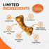 Canine Naturals IrresistiBONES Long Lasting Peanut Butter Chew - Made with Real Peanut Butter - All Natural and Easily Digestible - 3 Pack...