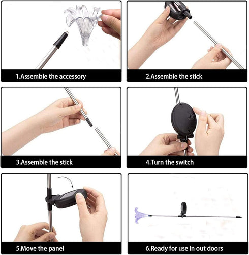 2PCS Waterproof Outdoor Solar Garden Stake Lights with Vivid Figurine – Lily LED Garden Landscape Lawn Lamp for Flower Beds Backyards Decoration...