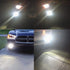 Alla Lighting 2800lm PSX24W 2504 LED Fog Lights Bulbs 12276, 6000K Xenon White Xtreme Super Bright COB-72 12V Cars Trucks Replacement...