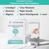 Retainer Cleaner Tablets - Mint Flavor Denture Cleaning Tablets & Invisalign Cleaner - Mouth Guard Cleaner Tablets, Denture Cleaner, Aligners & Ni...