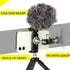 Phone Mount for Tripod, Smartphone Tripod Adapter for iPhone Samsung Cell Phone Stand Holder with Cold Shoe and Arca Swiss Quick Release Plate for...