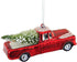 Primitives By Kathy 4.25 Inches Long Glass Truck hanging Ornament...