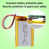 103450 3.7v 2000mah Lipo Polymer Lithium Rechargeable Battery for Can Replace 103454 963450 Lipo Battery...
