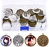 Swpeet 40Pcs & 20Pcs Round Tree Bezel Pendant Trays Kit with 20Pcs Glass Cabochon Clear Dome for Photo Pendant Craft Jewelry Making...