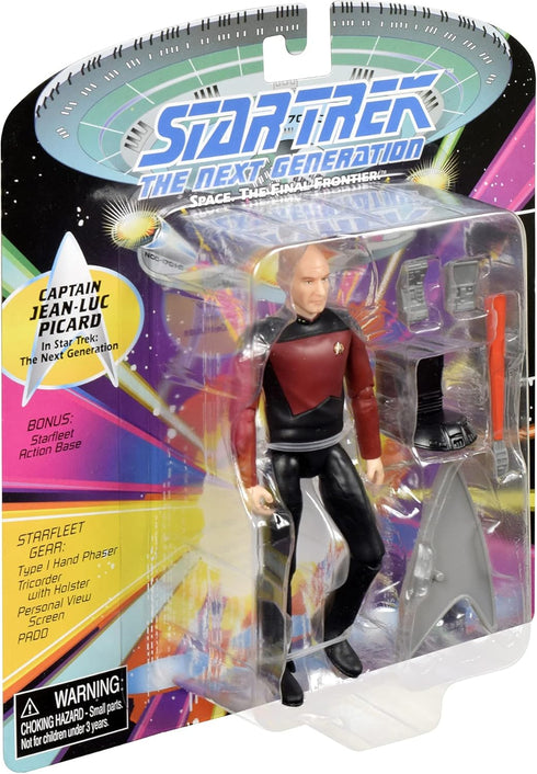 Star Trek Playmates Toys Universe: 5" Captain Jean-luc Picard Next Generation Action Figure with Accessories, Multi...