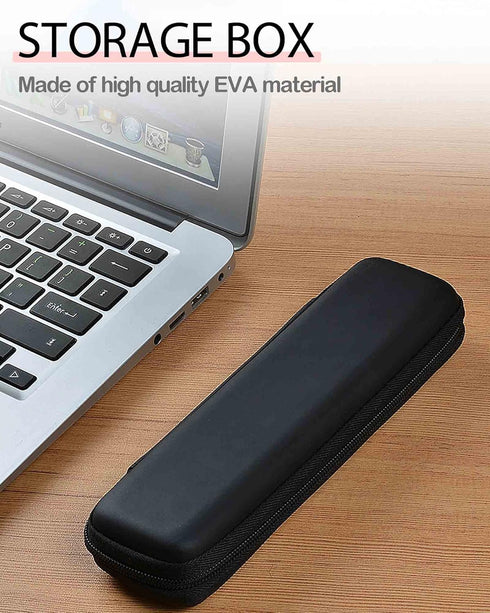 Slim Pencil Case for Adults, Travellers, Insulin Travel, Small Pencil Case Hard Shell, Simple Thin Waterproof Pen Case Organizer Box for Stylus To...