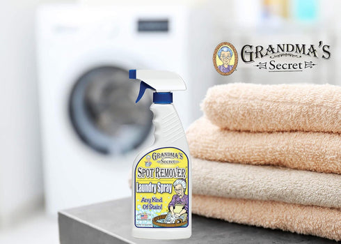 Grandma's Secret Spot Remover Laundry Spray - Chlorine, Bleach and Toxin-Free Stain Remover - Stain Remover for Clothes - Fabric Stain Remover Rem...