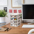 SAFIGLE Mini Plastic Drawer Organizer Plastic Storage Drawers Storage Bins with Drawers Home Office Desktop Organizer Small Storage Drawer for Cra...
