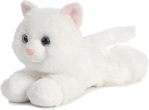 Aurora® Adorable Mini Flopsie™ Sugar Too™ Stuffed Animal - Playful Ease - Timeless Companions - White 8 Inches...