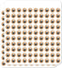 Just Write Antique Typewriter Writer Author 1/2" (0.5") Planner Calendar Scrapbooking Crafting Opaque Stickers...