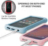 BONE? Lanyard Phone Bubble Tie 2, Universal Phone Anti-Shock Bumper Case, Adjustable Neck Strap w/Phone Ring Holder for Apple iPhone 12, Samsung G...