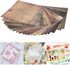 Scrapbook Collection Kit, 48 Sheets Scrapbook Premium Paper Pattern Paper Pack DIY Scrapbook Paper Album Scrapbook Pattern Greeting Cards Junk Jou...