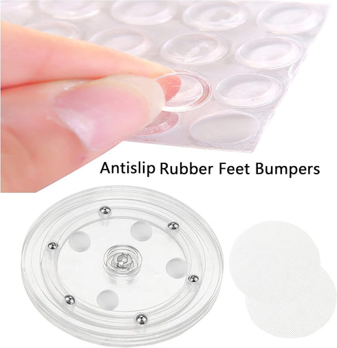 Cookie Decorating Kit Supplies Including 2 Acrylic Cookie Turntable 6 Cookie Scribe Needle 4 Silicone Mesh Mats 6 Cookie Decoration Brushes 8 Rubb...