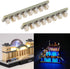 eMagTech 3pcs 8-Port Expansion Boards DIY Kit Compatible with LEGO Other Building Blocks for LED Lights, Cables, Power Options, 31.6 x 6.5 mm...