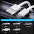 Car Carplay Cable Adapter for iPhone 15, 3.3FT USB A to USB C Car Charging Cable for Apple, Carplay Cable Compatible with iPhone 15 Pro Max Plus, ...