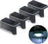 4Pack Solar Pool Light Cold White Solar Deck Lights Outdoor Waterproof Led, Solar Step Lights Stairs Lights Fence Lights Patio Lights Pathway Ligh...
