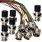 Lsgoodcare 10Pcs GX16-4pin Male Aviation Connector Power Electrical Terminal Socket with 20Awg 7.87Inch Cable & 16MM 4Din Female Plug Sockets...