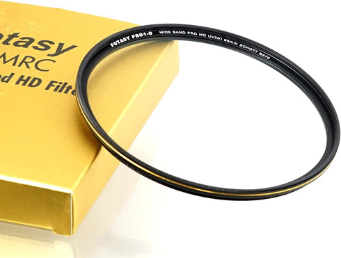 Fotasy 95mm Ultra Slim UV Protection Lens Filter, Nano Coatings MRC Multi Resistant Coating Oil Water Scratch, 18 Layers Multi-Coated 95 mm MCUV F...
