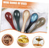 4pcs Japanese Spoon Coffee Decor Silverware Spoons Japandi Decor Dessert Spoons Oatmeal Spoons Condiments Spoon Creative Porridge Spoons Porridge ...