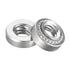 uxcell Self -Clinching Nuts,#8-32 x 0.14-Inch Stainless Steel Rivet Nut Round Head Steel Metal Sheet Mounting Hardware Fastener 100pcs...