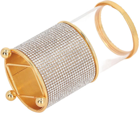 Coffee Spoons Set, 6Pcs Gold Espresso Spoons with Holder, Mini Gold Teaspoons Stirring Spoon Dessert Spoons Small Spoons for Stirring, Mixing, Cof...