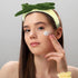 4 PCS Pineapple Face Wash Headband and Wristband Set, Creative Fuzzy Skincare Headbands Coral Fleece Hair Costume Accessories for Women Girls Wash...