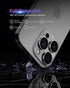 for iPhone 14 Pro and iPhone 14 Pro Max Camera Lens Protector Aluminum Alloy Plus Acrylic + 9H Tempered Glass Camera Screen Protector Full Coverag...