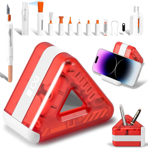 walrfid Electronic Laptop Keyboard Screen Cleaner for MacBook Pro iPhone Airpod iPad, Computer Tablet PC Car Flat Screen Cleaning Spray Brush Pen ...