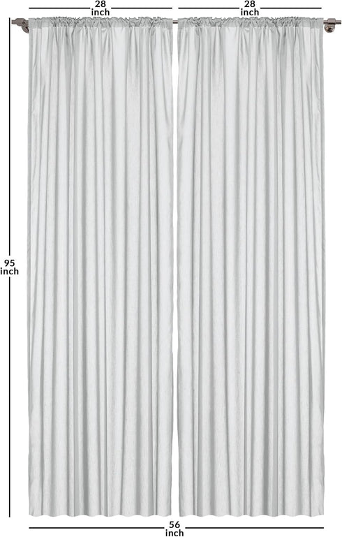 Ambesonne Tea Party Window Curtains, Dachshund Dogs Sitting Inside Cups and Wildflowers Aster Pets Graphic, Lightweight Decor 2-Panel Set with Rod...