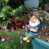 Fairy Garden Fishing Gnome Statues Miniature Dwarf Elf Figurines Outdoor Landscape Ornaments for Yard Lawn Pond Pool Riverside Decoration...