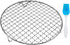 Round Cooling Rack Stainless Steel Cross Wire Barbecue Grill Net Racks with 3 Legs for Cooking Baking Steaming (13 inches)...